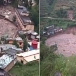 चमोली में बादल फटा, 12 घर पूरी तरह से क्षतिग्रस्त, 10 लोगों के मलबे में दबे होने की आशंका, दो को बचाया गया
